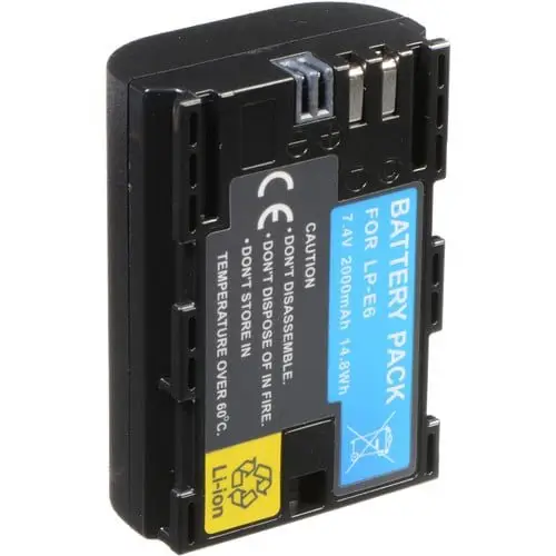Blackmagic Design LP-E6 Battery For Pocket Cinema 4k & 6k (Not 6k Pro)