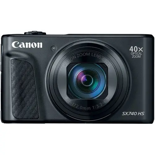 Canon PowerShot SX740 HS Digital Camera black
