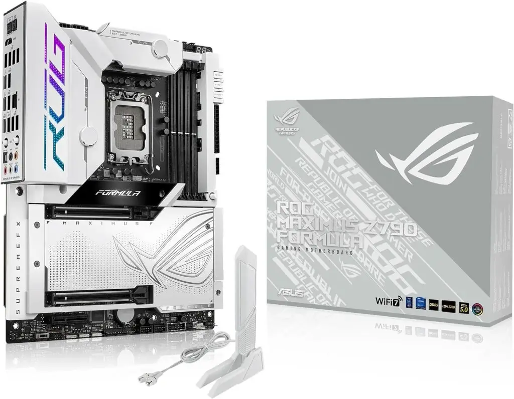 ROG white Motherboard