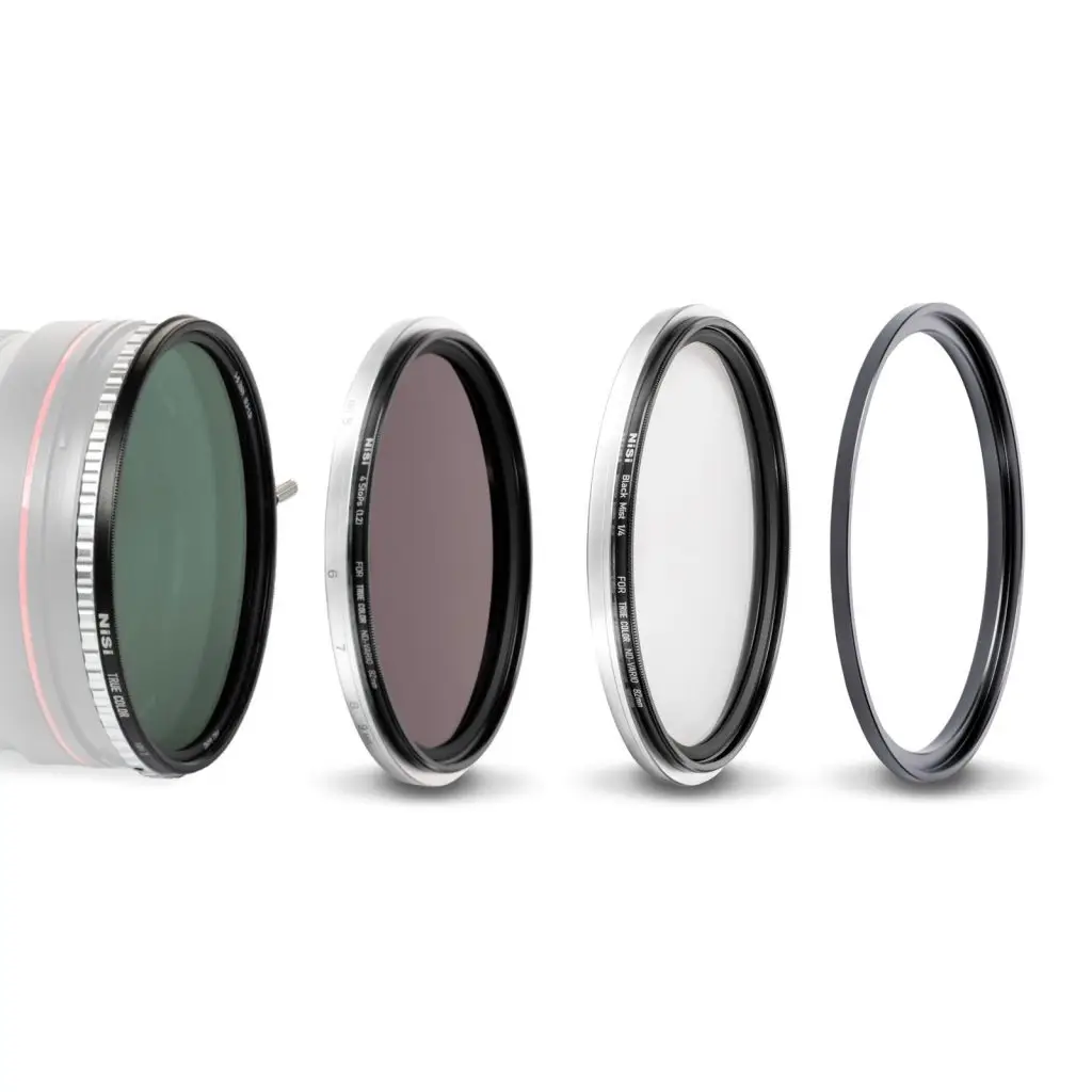 NiSi Swift VND Mist Kit (True Color 1-5 stop VND, 4 Stop ND + Black Mist 1/4)