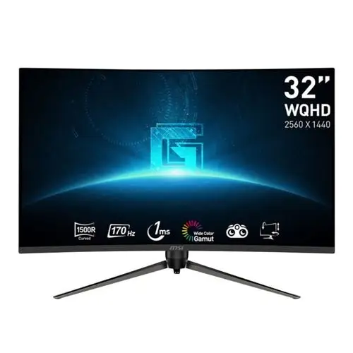 MSI 31.5" 2k WQHD Curved Gaming Monitor
