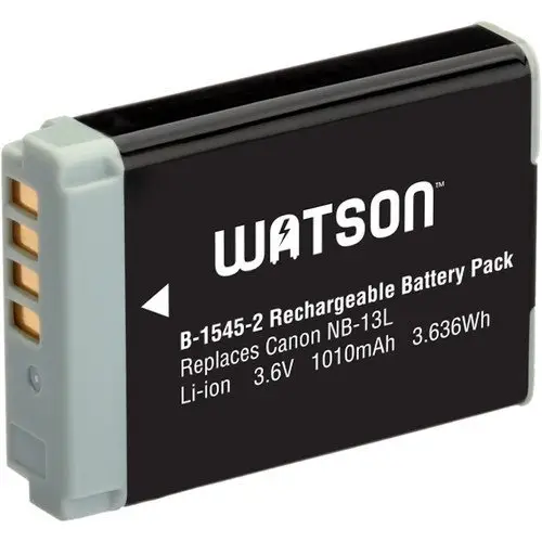 Watson NB-13L V2 Lithium-Ion Battery Pack (3.6V, 1010mAh)