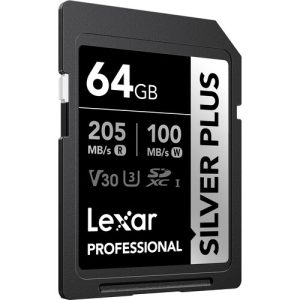 Lexar Pro SILVER PLUS SDXC 64GB