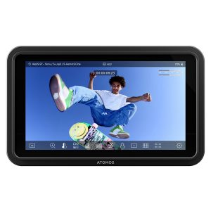 Front view of the Atomos Shinobi GO 5″ HDR camera monitor
