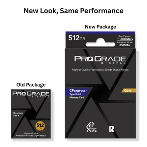 ProGrade Digital CFexpress Type B 4.0 Memory Card - Gold