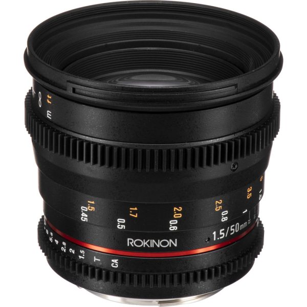 ROKINON DS 50mm T1.5 Cine Lens for Canon EF