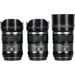 SIRUI Sniper Series F1.2 APS-C Frame Autofocus Lens Set (Sony e mount)