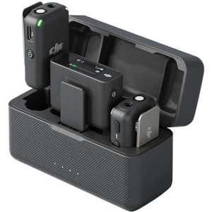 DJI Mic 2 Dual Mic with Receiver and Charging Case.